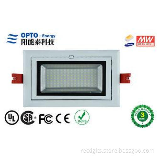 Energy saving CRI 80Ra Led SMD Ceiling Light with MeanWell